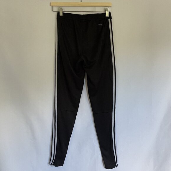 Adidas climacool black and white stripes casual mid rise sweatpants casual - Picture 6 of 7